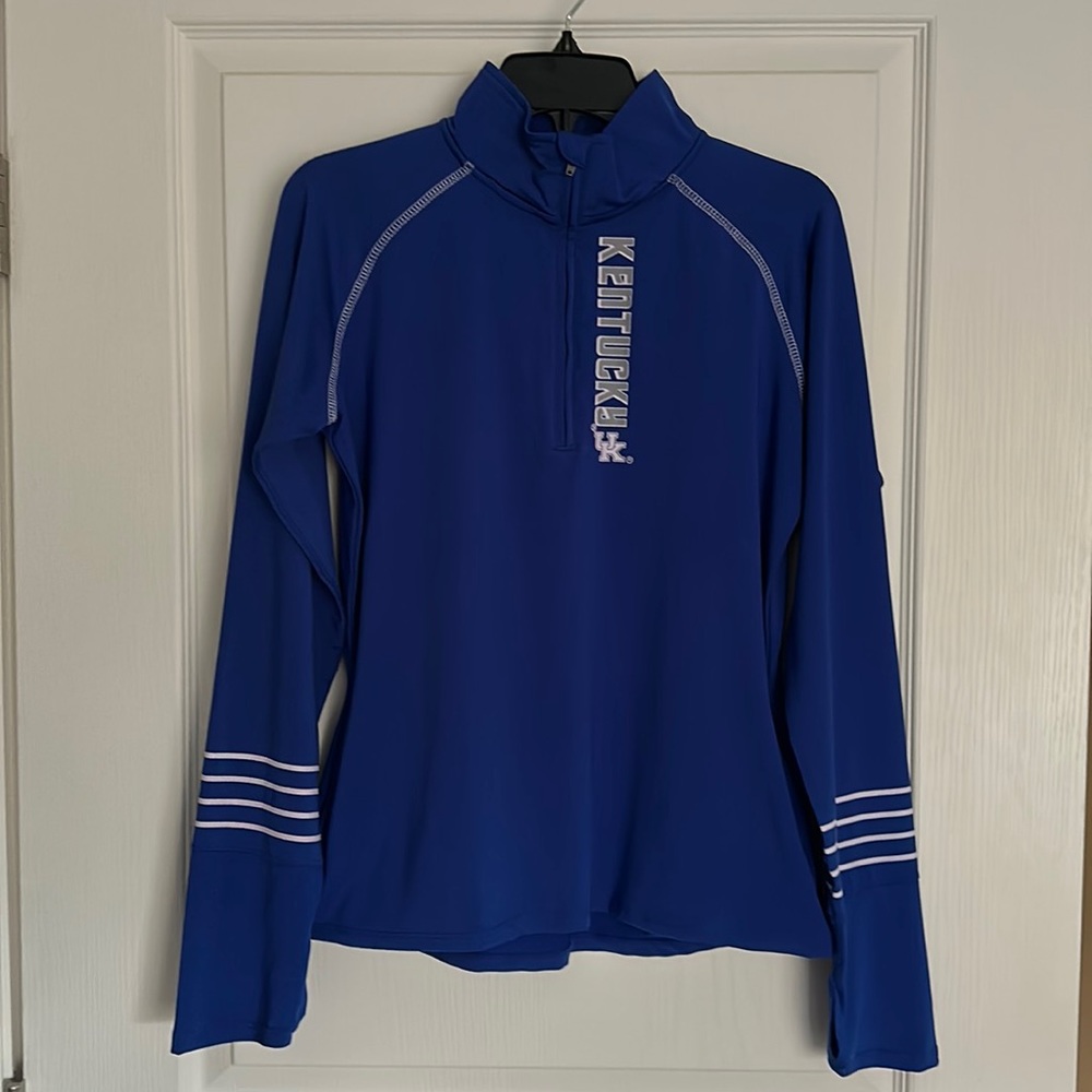 University of Kentucky quarter (1/4) zip pullover.